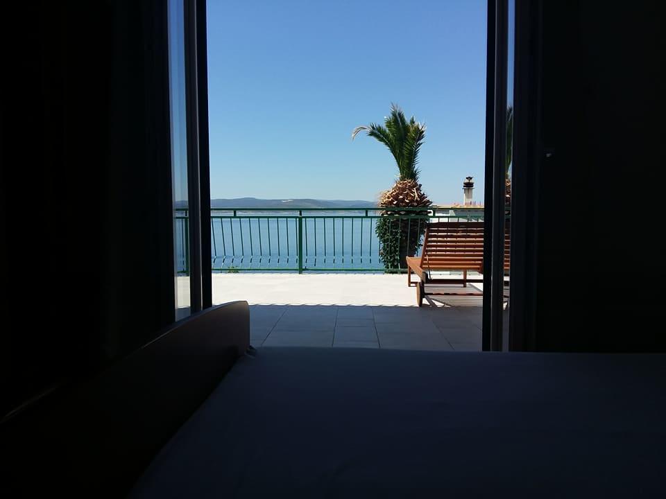 Apartments Tri Palme Baška Voda Exteriör bild